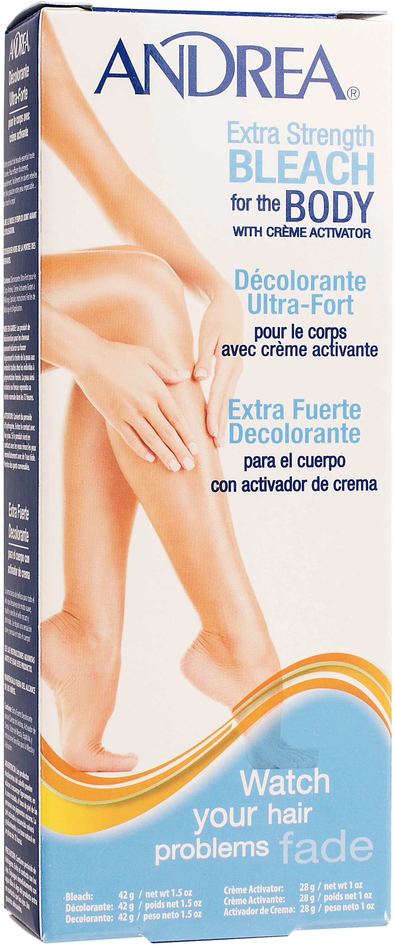 Andrea Extra Strength Bleach Body 42g - Hårborttagningskräm