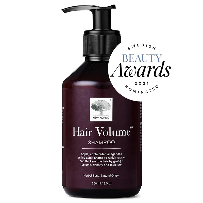 New Nordic Hair Volume Shampoo 250 ml - Återfuktande schampo