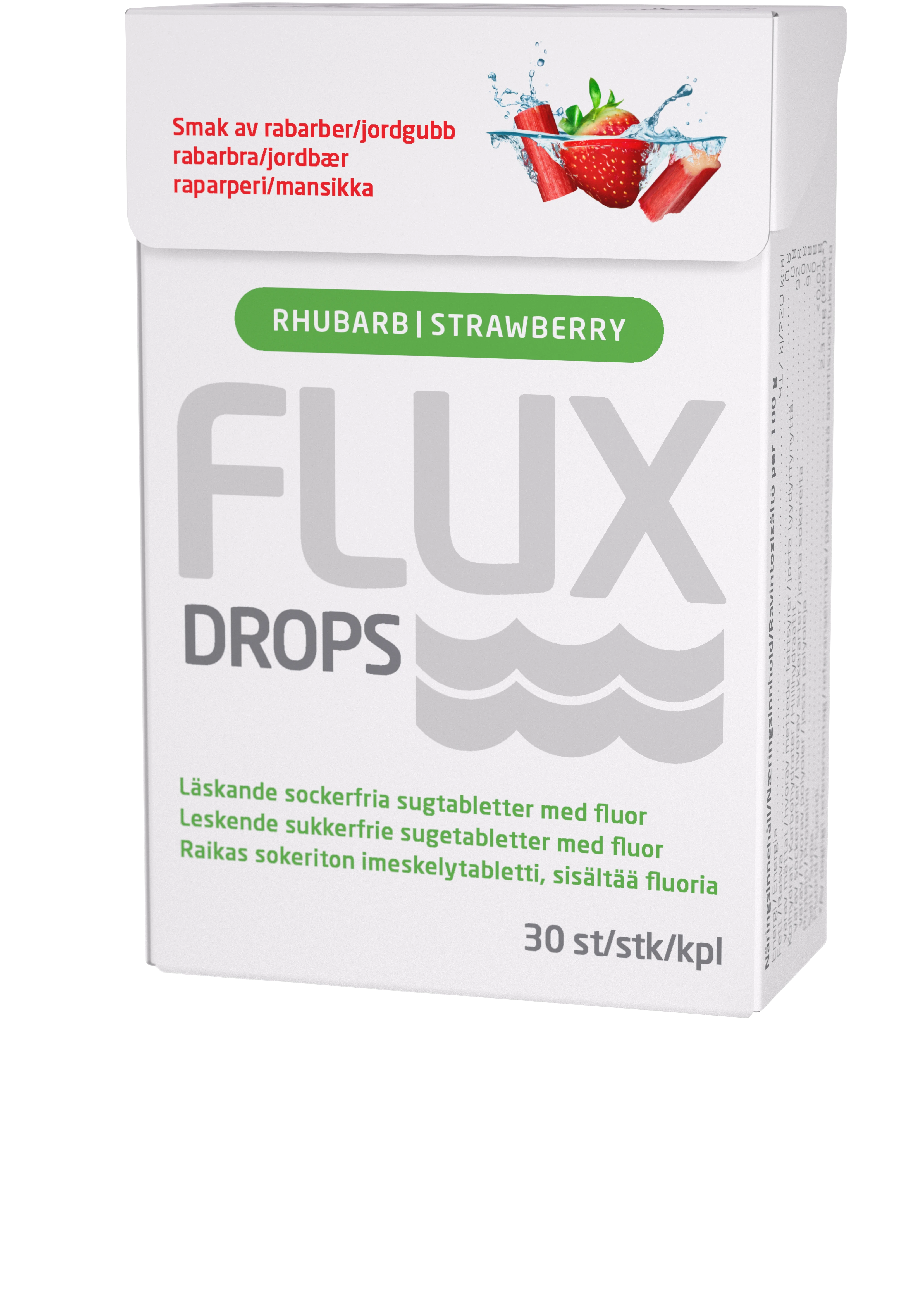 Flux Dry Mouth Drops 30 st - Muntorrhet