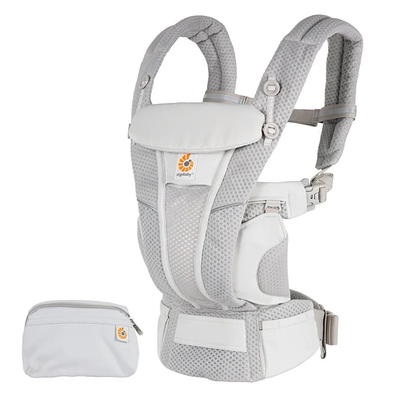 Ergobaby Omni Breeze Pearl Grey - Bärselar för nyfödda