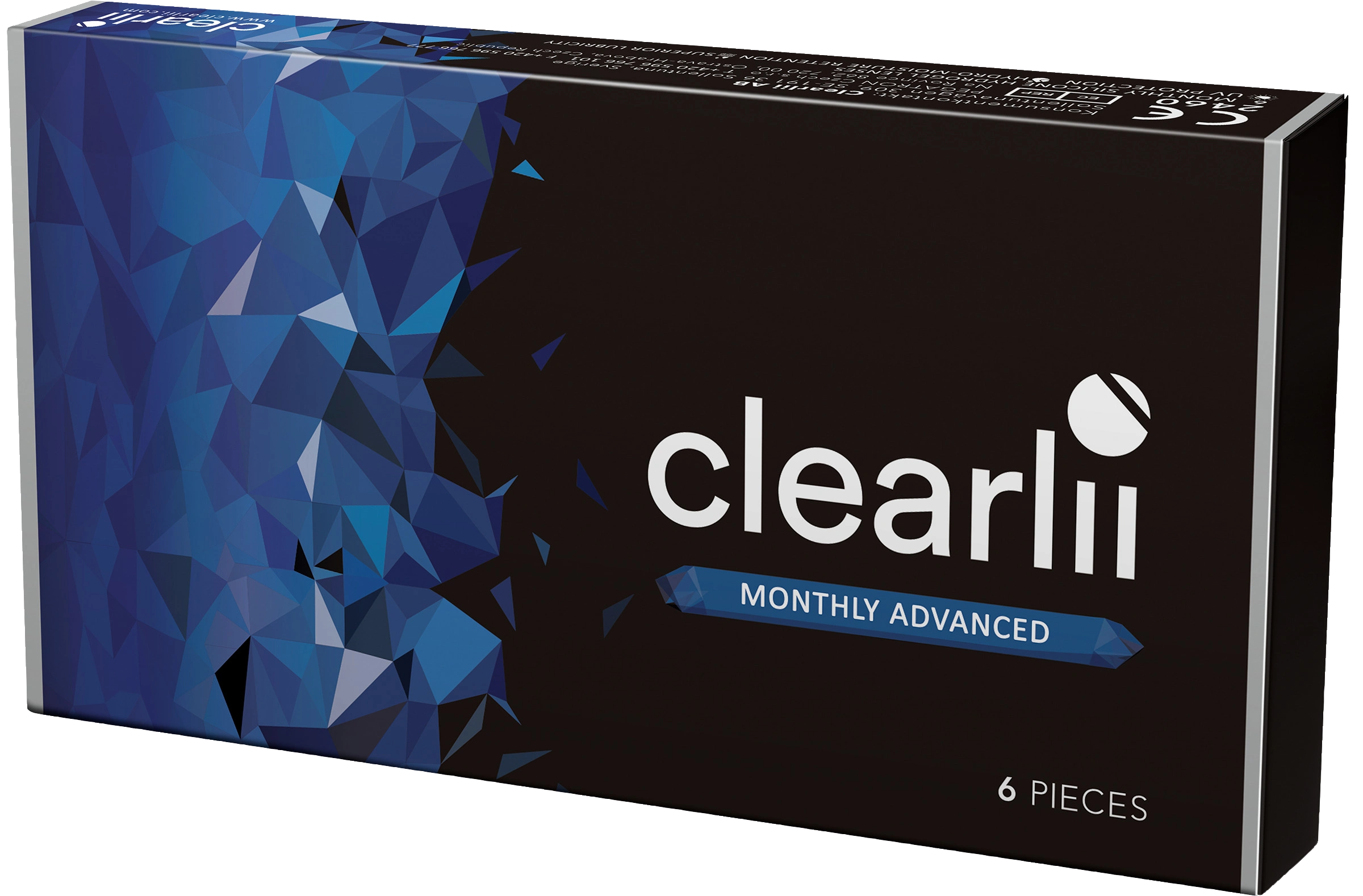 Clearlii Monthly Advanced 6-pack -4.25 - Månadslinser