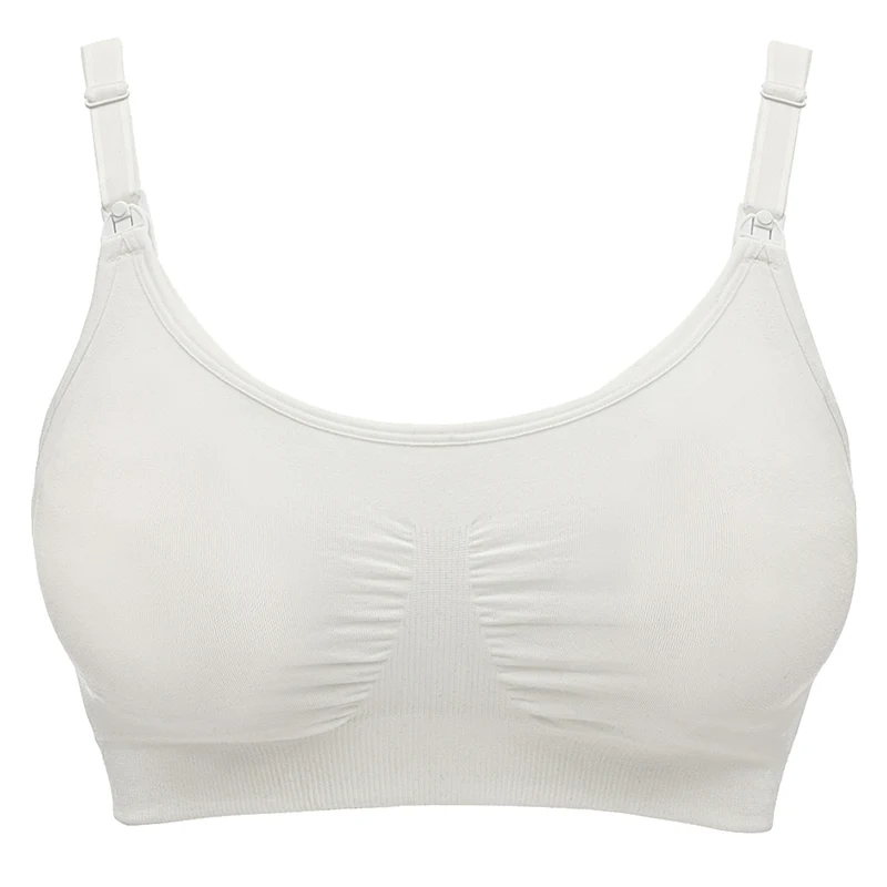 Medela 3-i-1 Amnings- och Pumpnings-BH Vit L - Amnings-bh