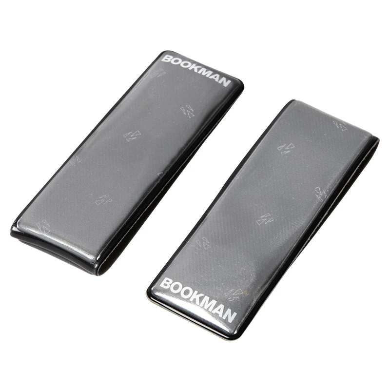 Bookman Clip-On Reflectors Black 2-pack - Reflexer