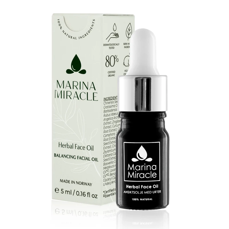 Marina Miracle Herbal Face Oil Small 5 ml - Ansiktsolja