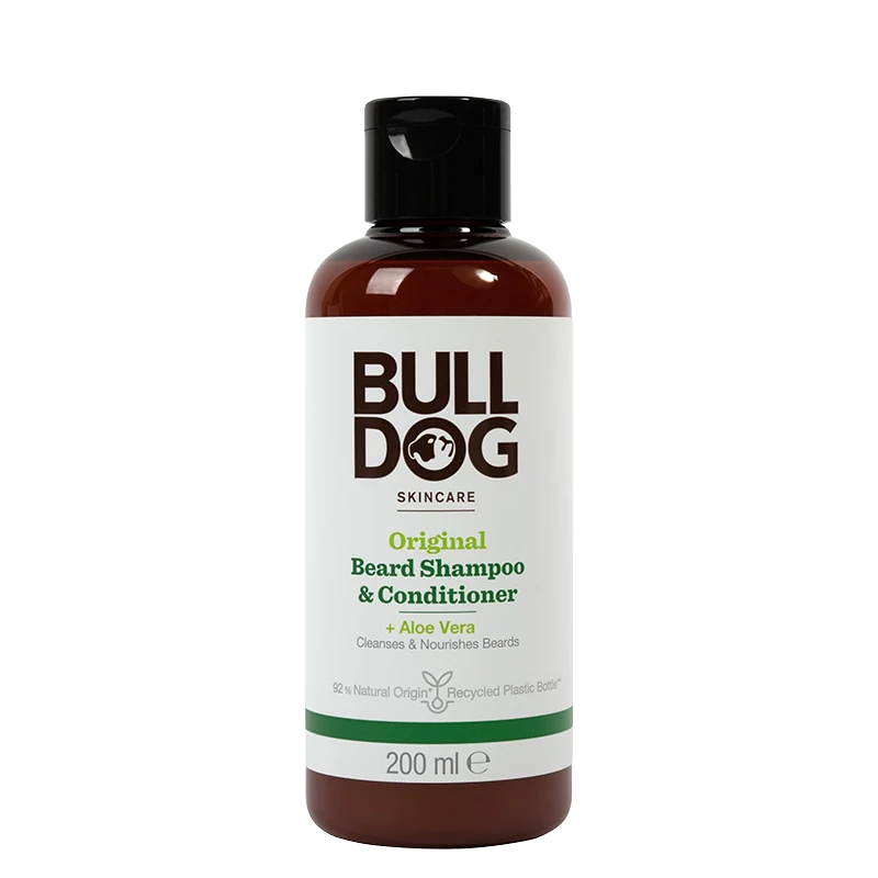 Bulldog Original 2in1 Beard Shampoo & Conditioner 200 ml - Skäggolja & mustaschvax