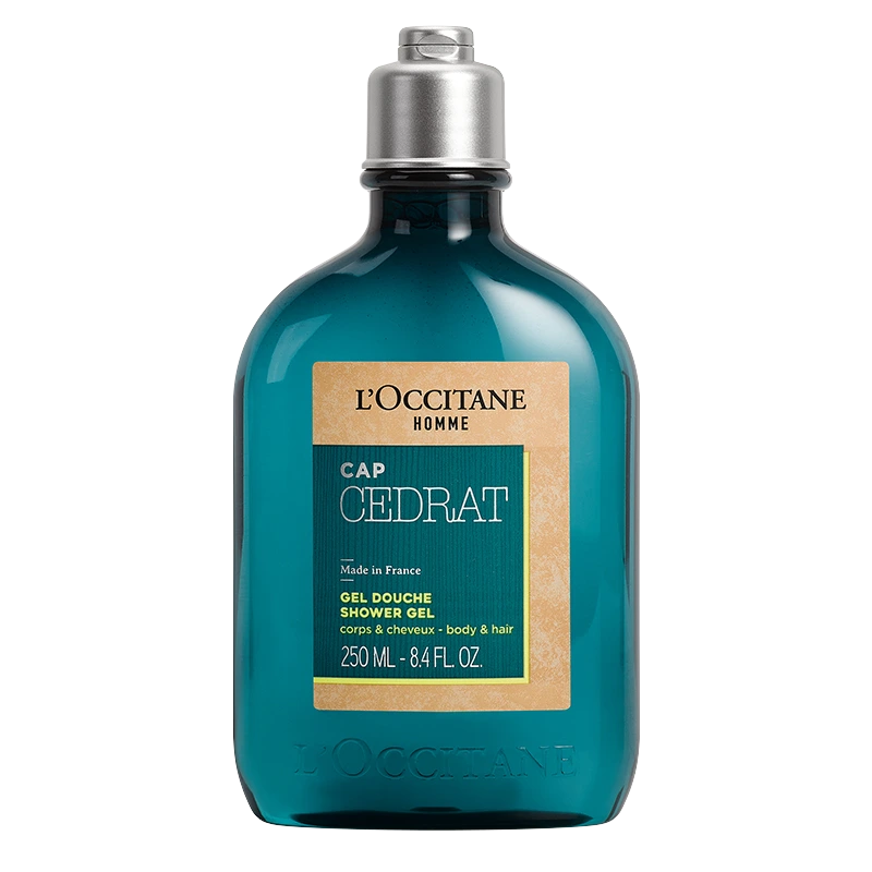 Loccitane Cap Cedrat Shower Gel 250 ml - Schampo & balsam för män