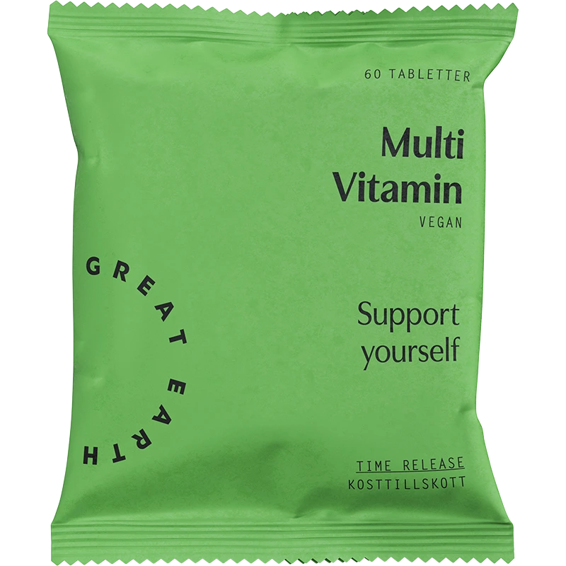 Great Earth Multi Vitamin refill 60 tabletter - Multivitamin