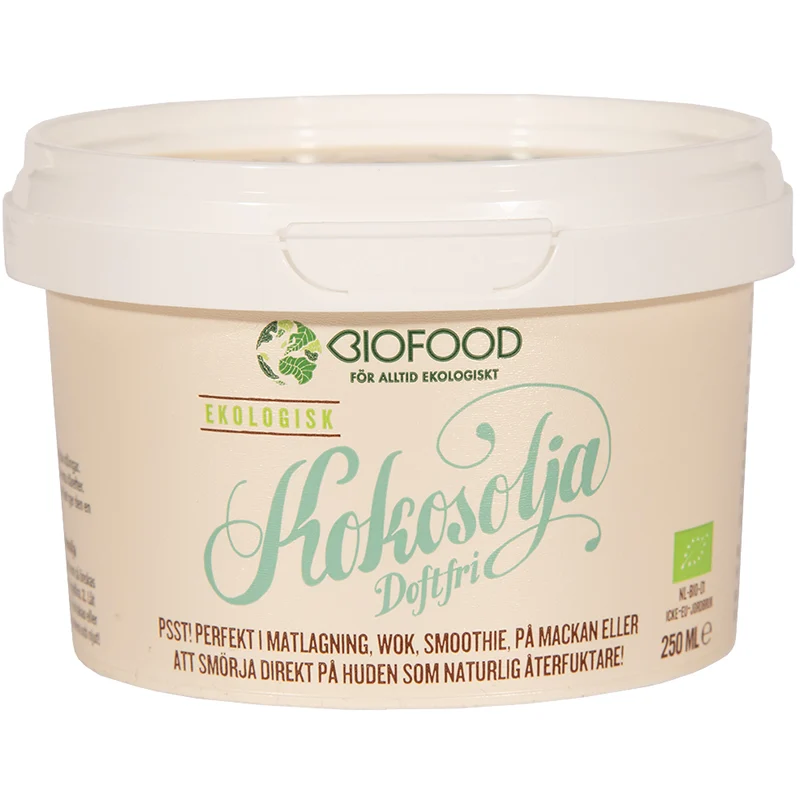 Biofood Kokosolja Doftfri 250 ml - Kokosolja