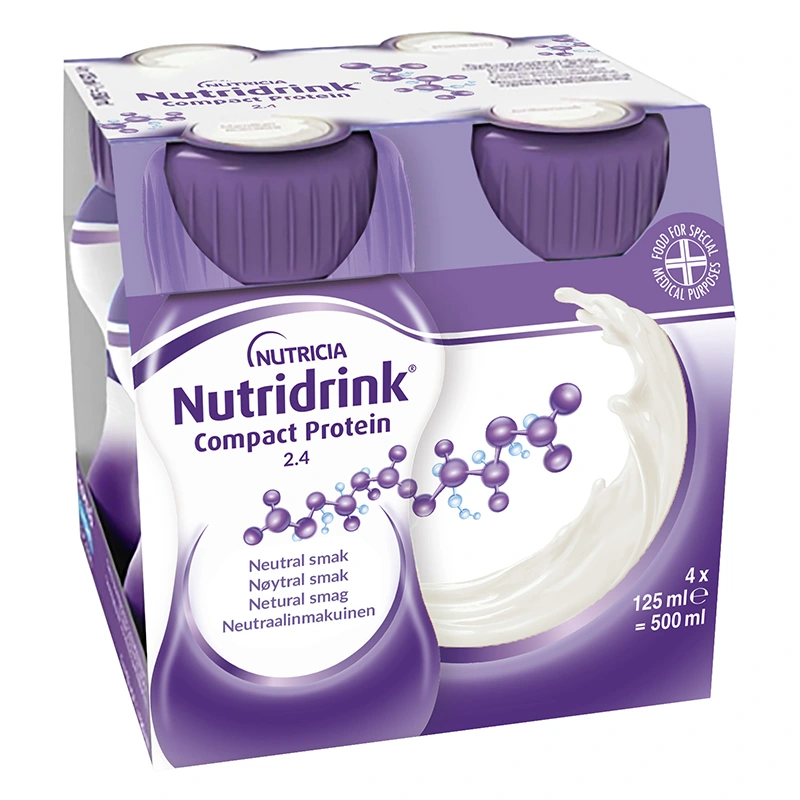 Nutridrink Compact Protein Neutral 4x125 ml - Näringsdrycker