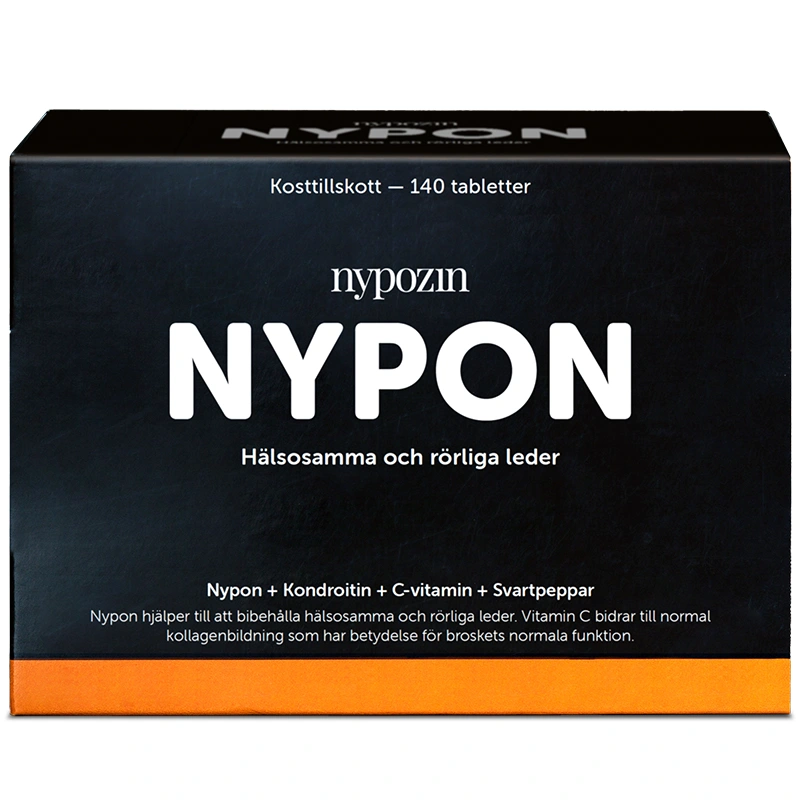 Nypozin 140 Tabletter - Nyponpulver