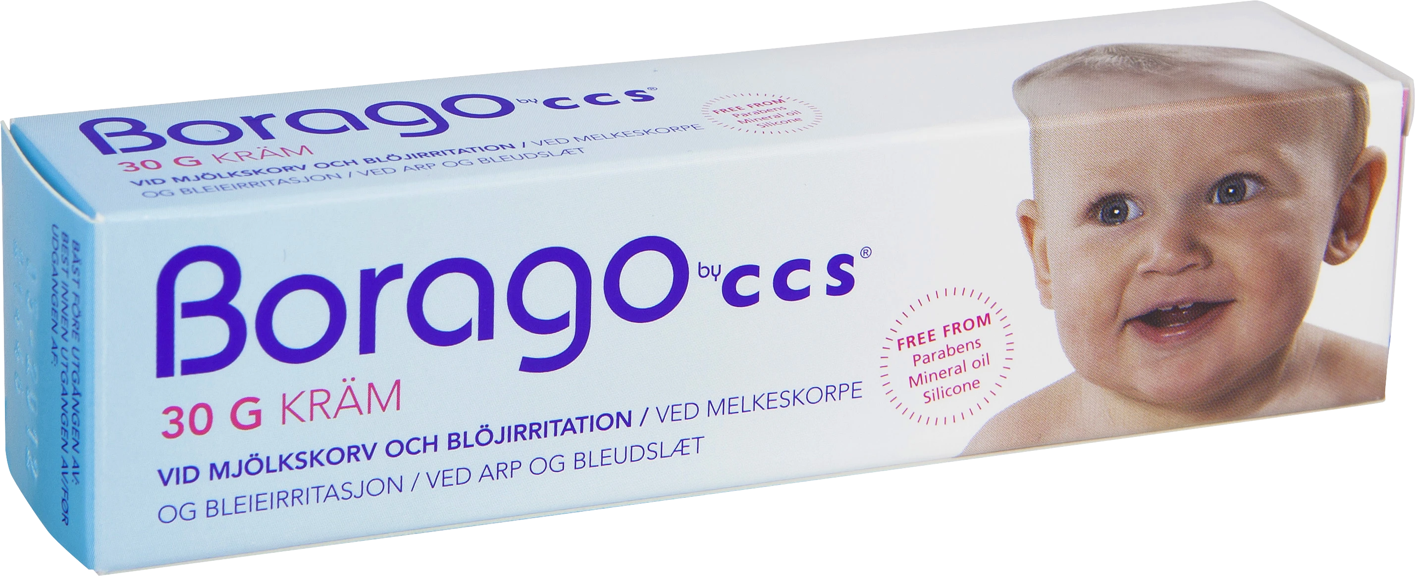 Borago by CCS kräm 30 ml - Skorv hos barn