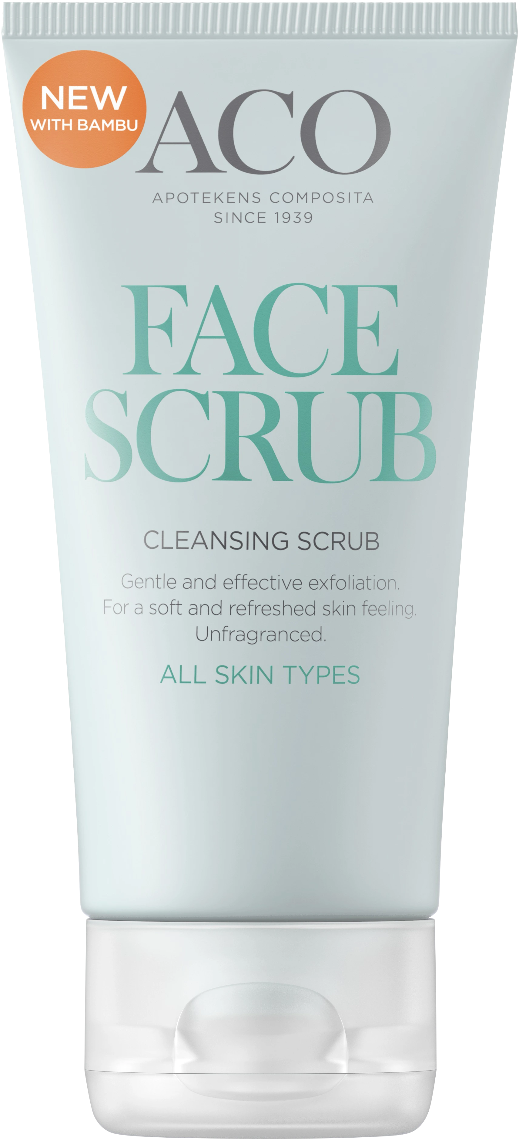 ACO Face Cleansing Scrub 50 ml - Exfoliering & peeling för ansikte