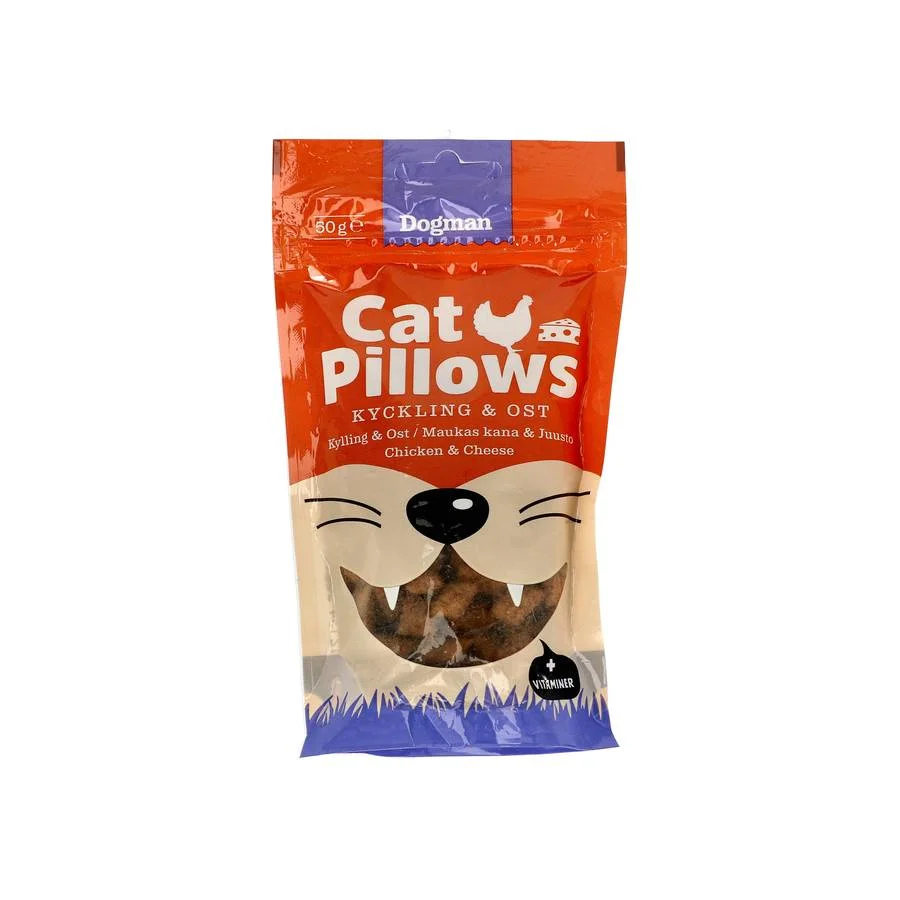 Dogman Cat Pillows 50 g - Kattfoder & fodertillskott