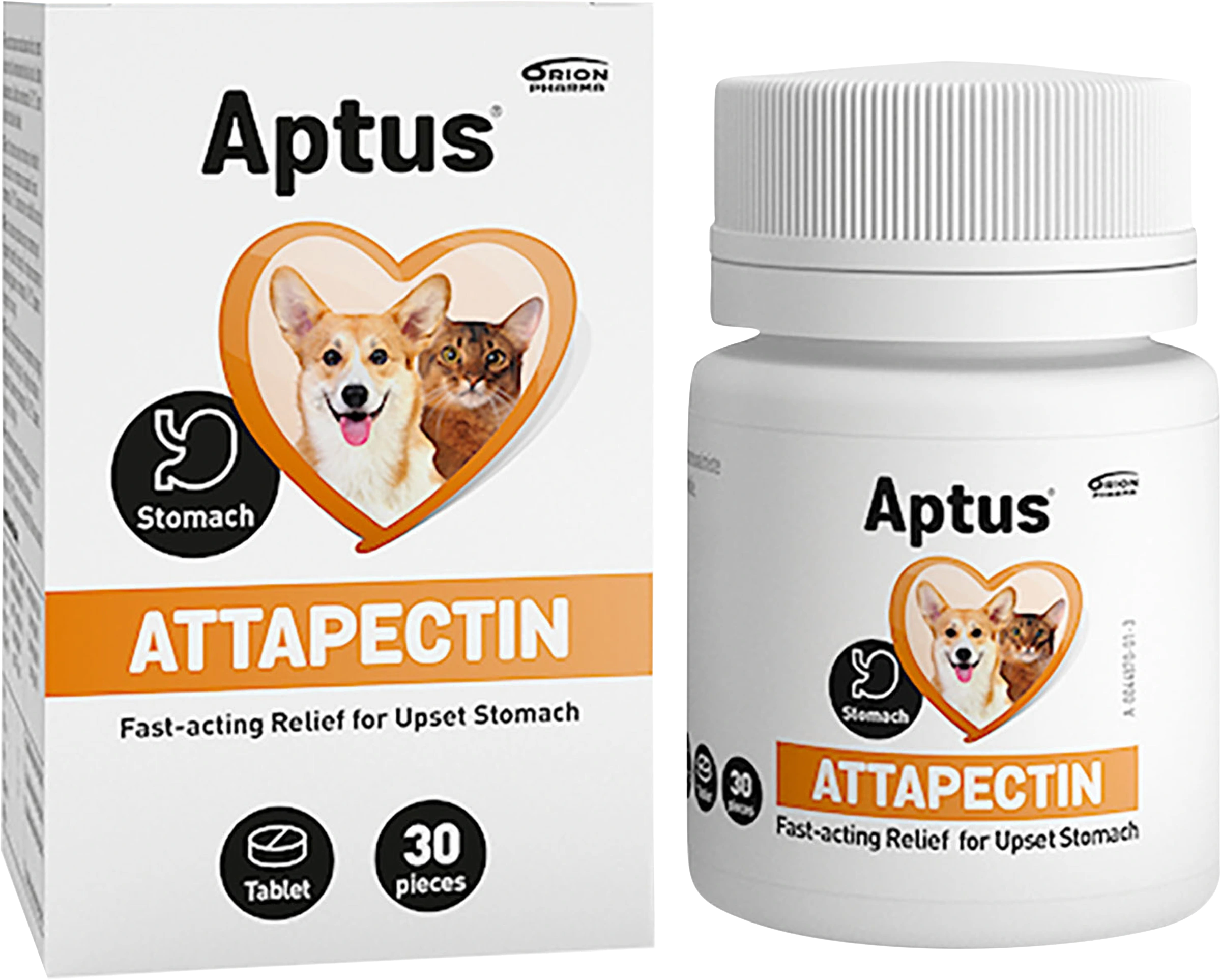 Aptus Attapectin 30 tabletter - Magproblem hos hund
