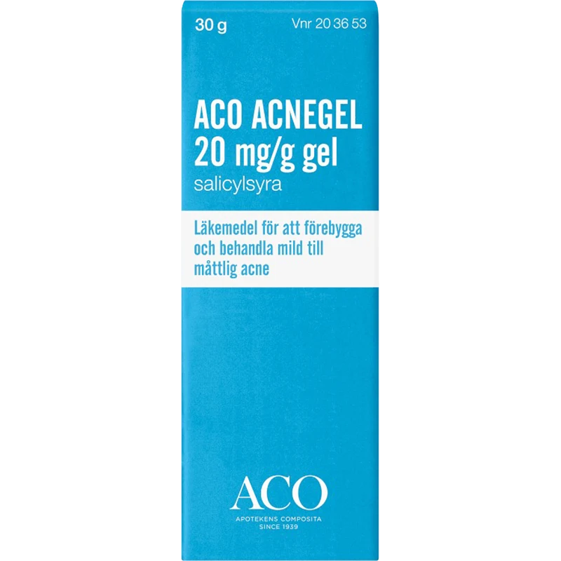 ACO Acnegel gel 20 mg/g 30 ml - Akne