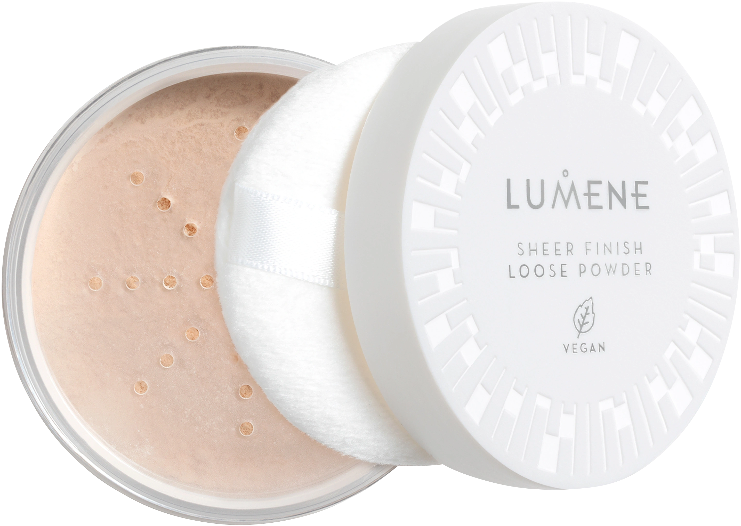 Lumene Sheer Finish Loose Powder Translucent 8 g - Löspuder