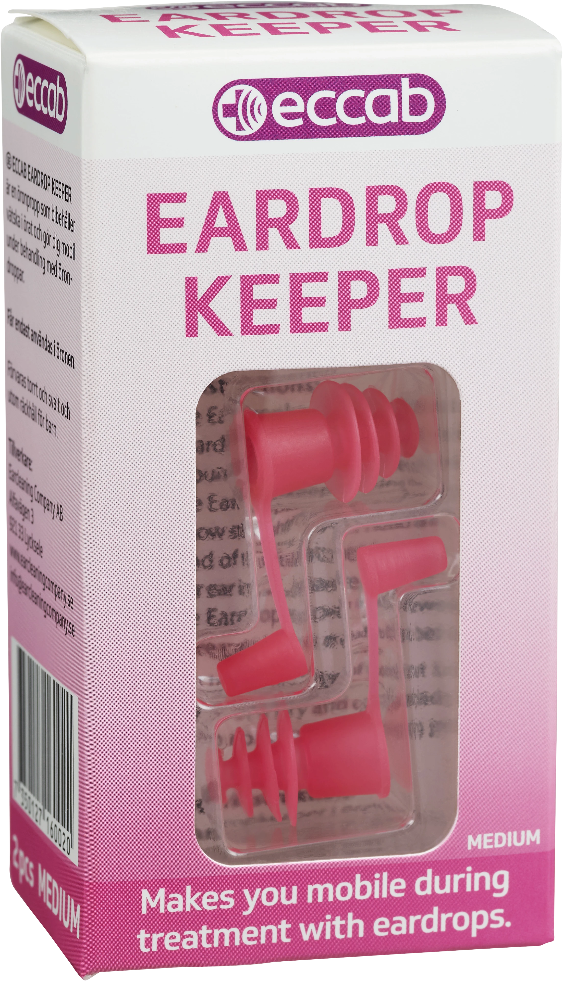 Eardrop Keeper Medium Öronproppar - Vaxpropp