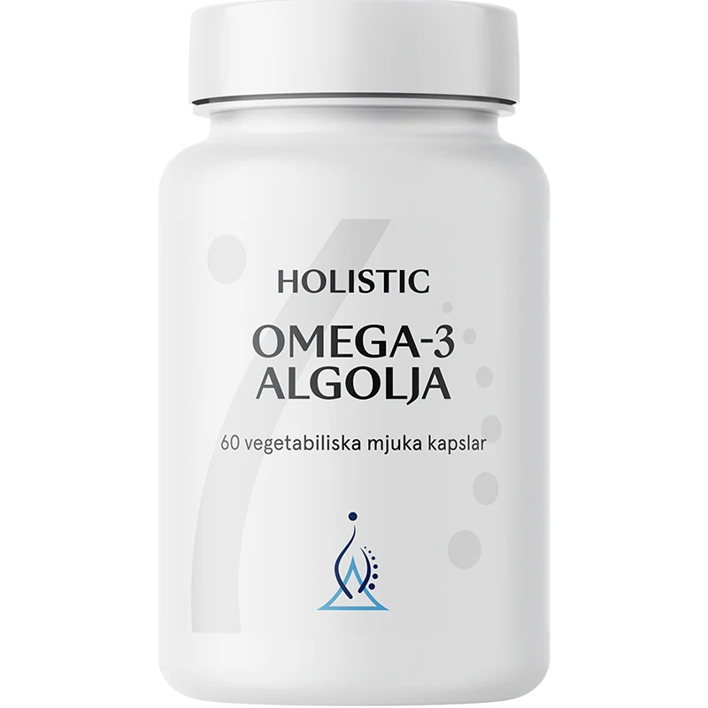Holistic Omega-3 Vegan Algolja 60 st - Omega 3