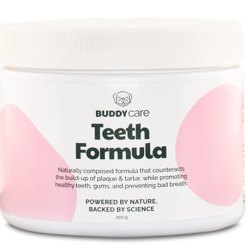 BuddyCare Teeth & Gum Formula 250 g - Dålig andedräkt hund