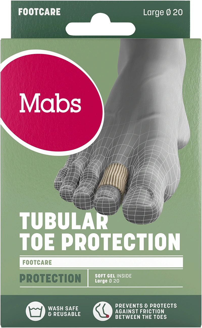 Mabs Tubular Toe Protection L - Skavsår & fotblåsor