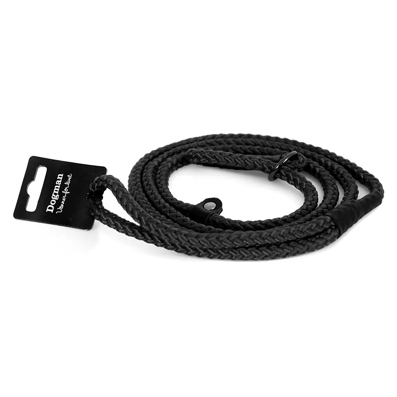 Dogman Retrieverkoppel Iris 160 cm Svart - Hundkoppel