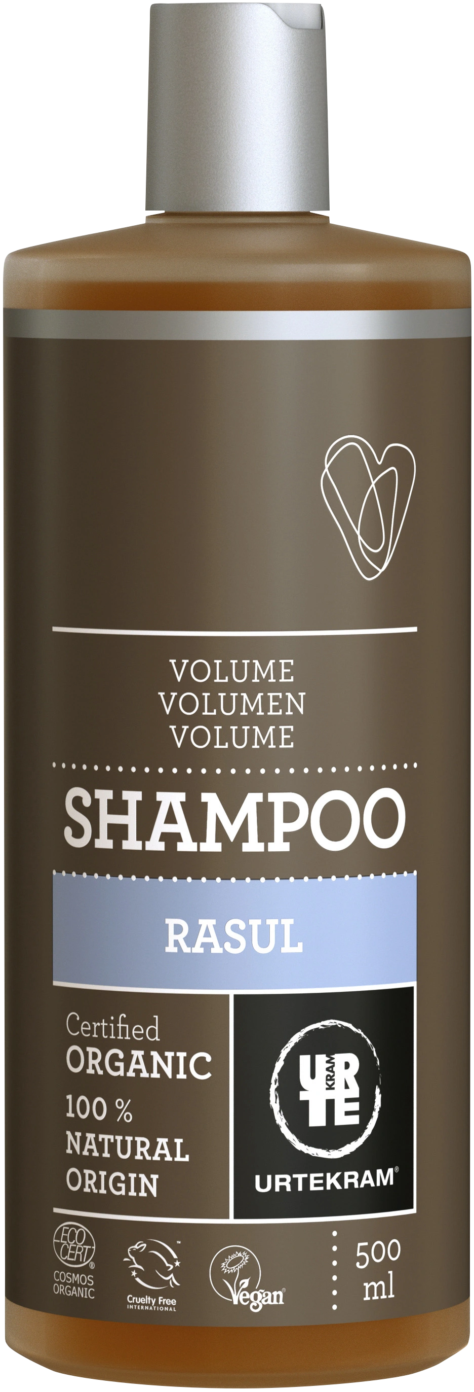 Urtekram Rasul Shampoo 500 ml - Återfuktande schampo