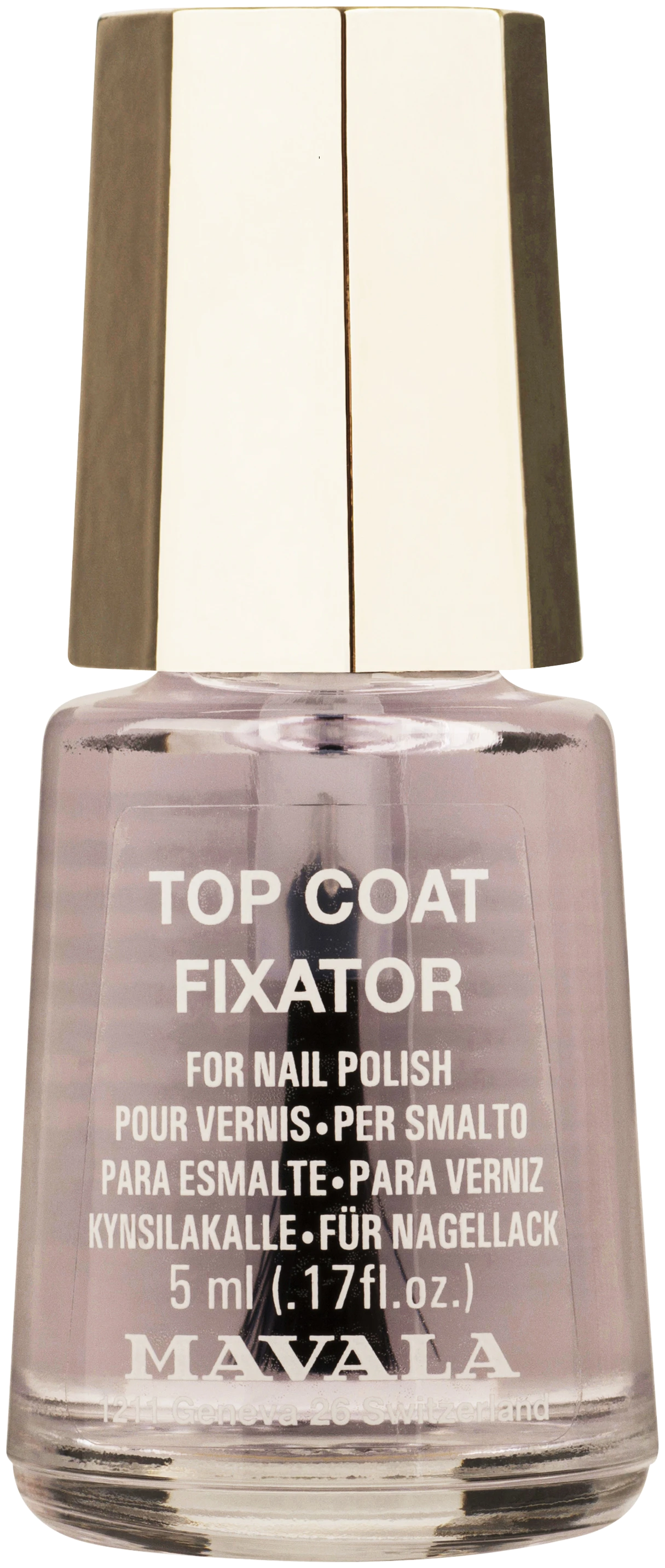 Mavala Minilack Top Coat Fixator 5 ml - Bas- & topplack