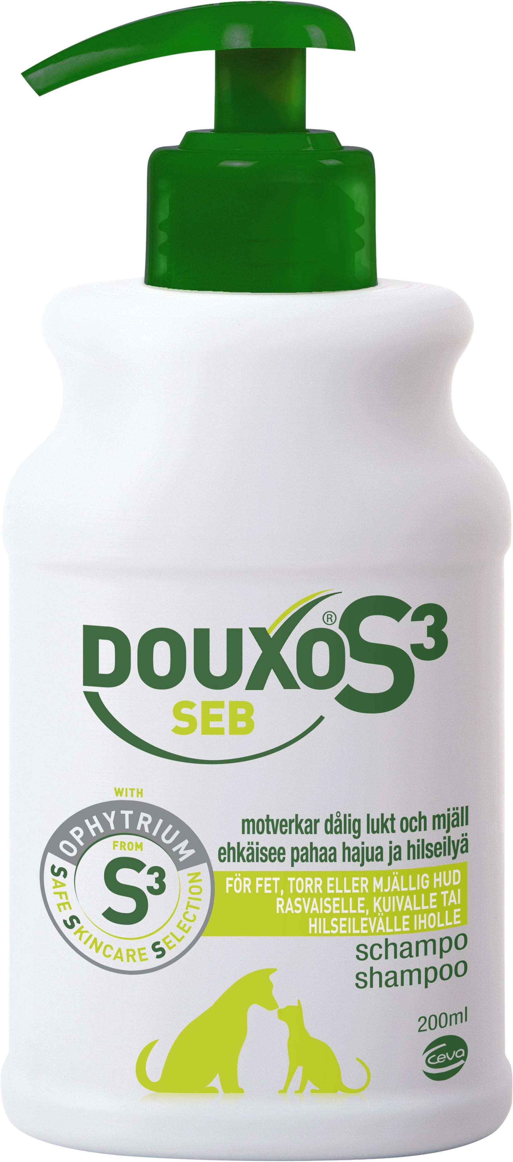 Douxo S3 Seb Schampo 200 ml - Hundschampo & hundbalsam