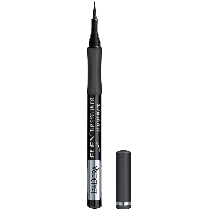 Isadora Flex Tip Eyeliner 1 ml Matt Black - Eyeliner
