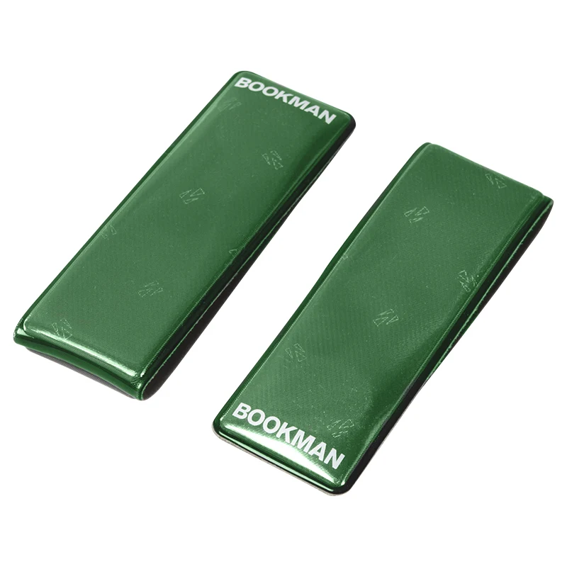 Bookman Clip-On Reflectors Green 2-pack - Reflexer