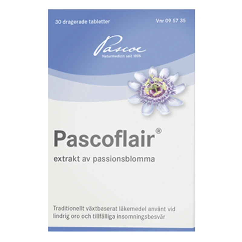 Pascoflair dragerad tablett 30 st - Insomningstabletter
