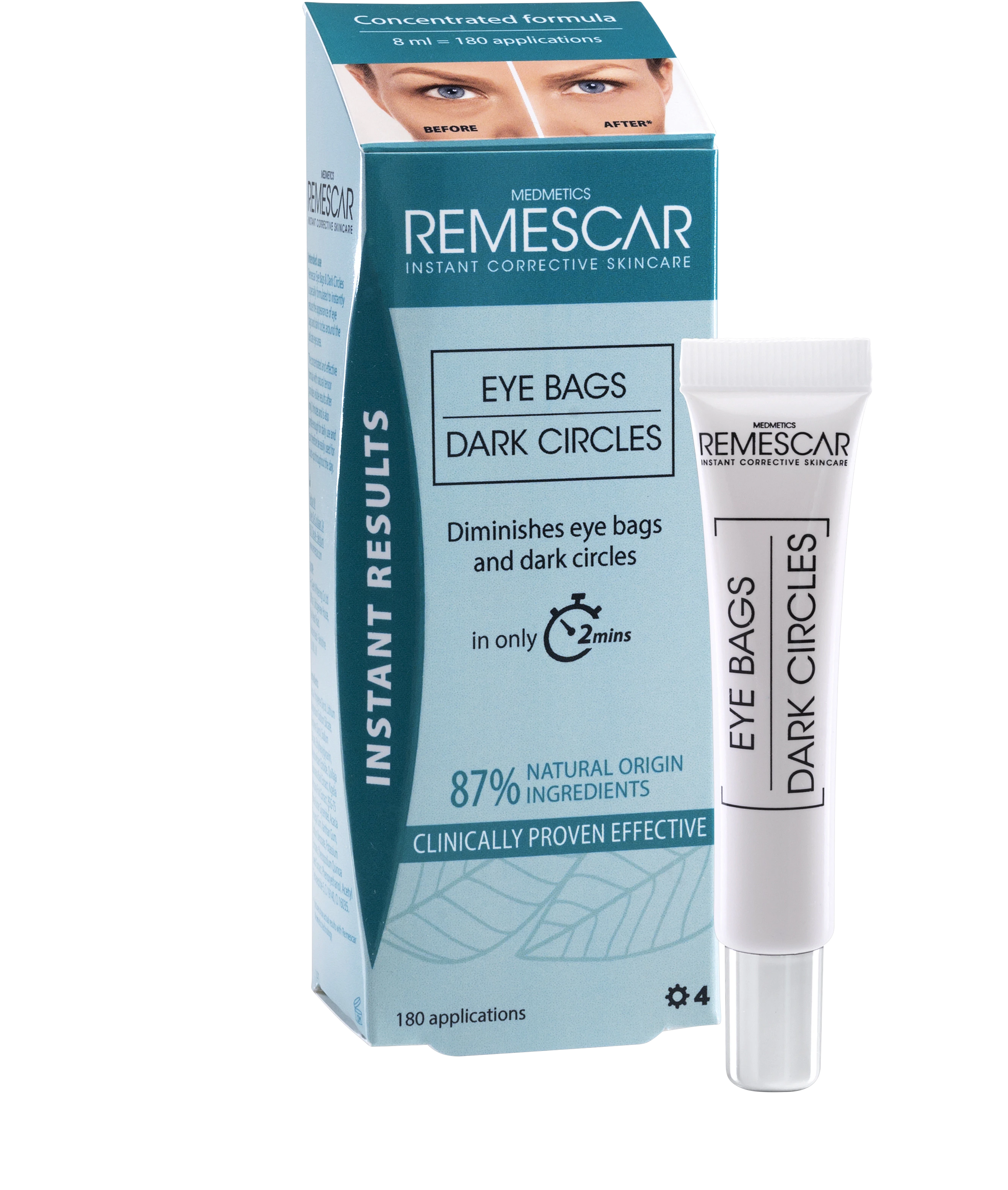 Remescar Eye Bags & Dark Circles 8ml - Ögonkräm