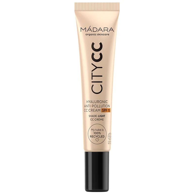 Mádara CITYCC Hyaluronic Anti-pollution CC Cream SPF15 15 ml Light - CC-cream
