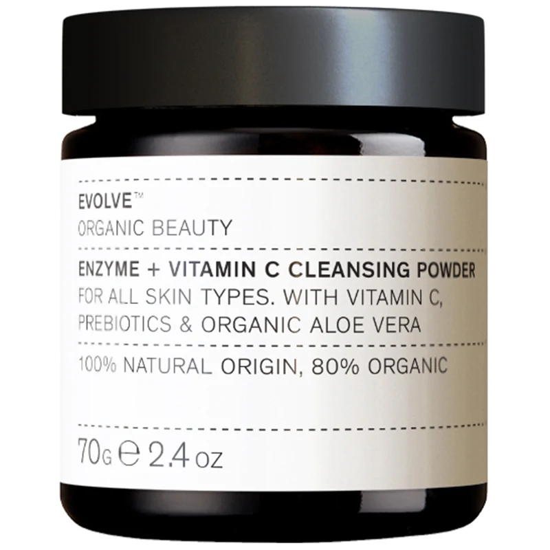 Evolve Organic Beauty Enzyme + Vitamin C Cleanser Powder 70 g - Ansiktsrengöring