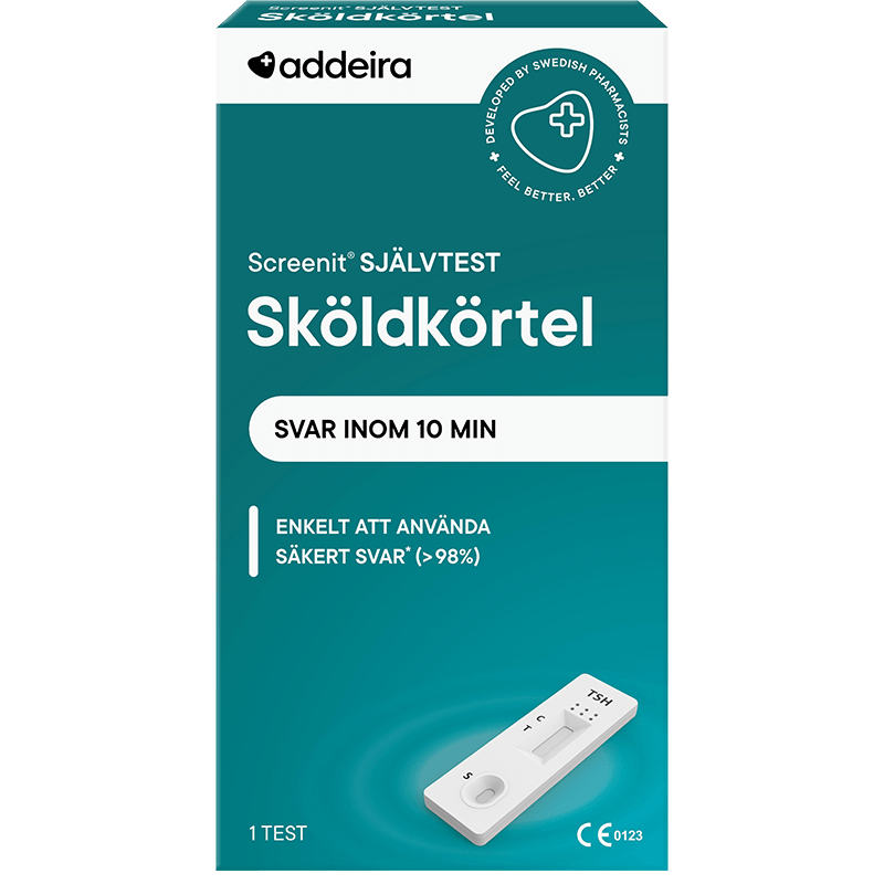 Addeira Screenit självtest Sköldkörtel 1st - Övriga självtester