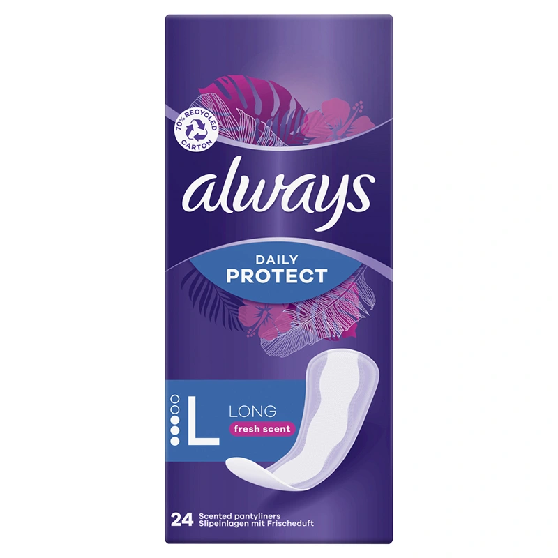 Always Dailies Fresh Extra Protect Large Trosskydd 24 st - Always Trosskydd