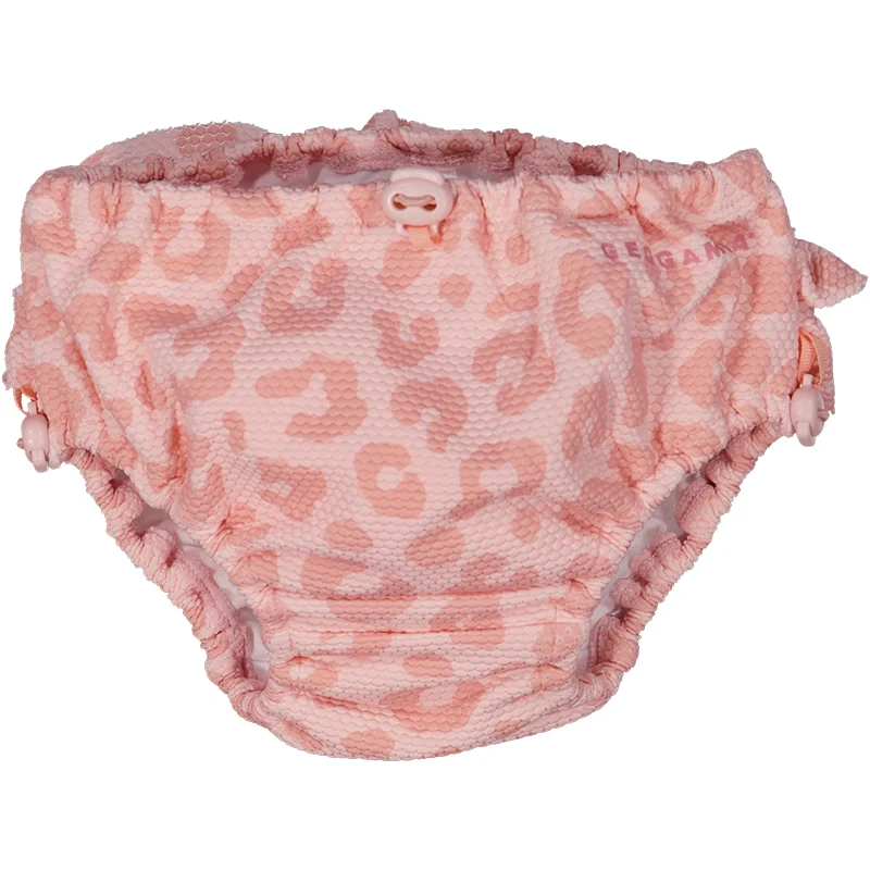 Geggamoja UV Baby Swim Pant Pink Leo - Badblöjor och badbyxor för barn