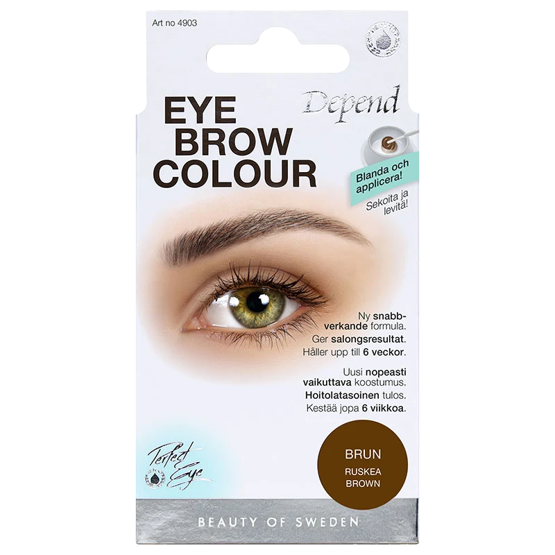 Depend Eyebrow Colour Brown - Ögonbrynsfärgning