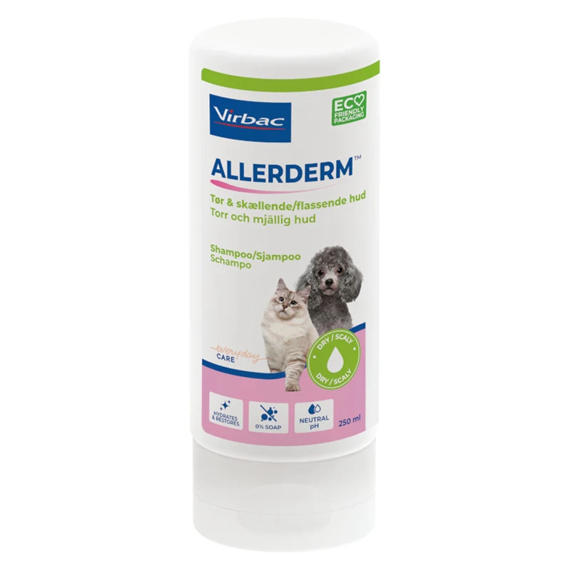 Virbac Allerderm Dry 250 ml - Hundschampo & hundbalsam