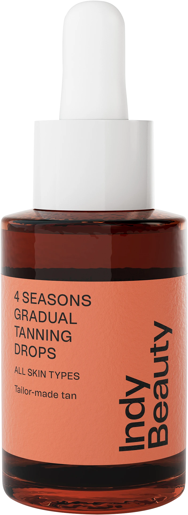 Indy Beauty Gradual Tan Drops 30 ml - Brun utan sol ansikte