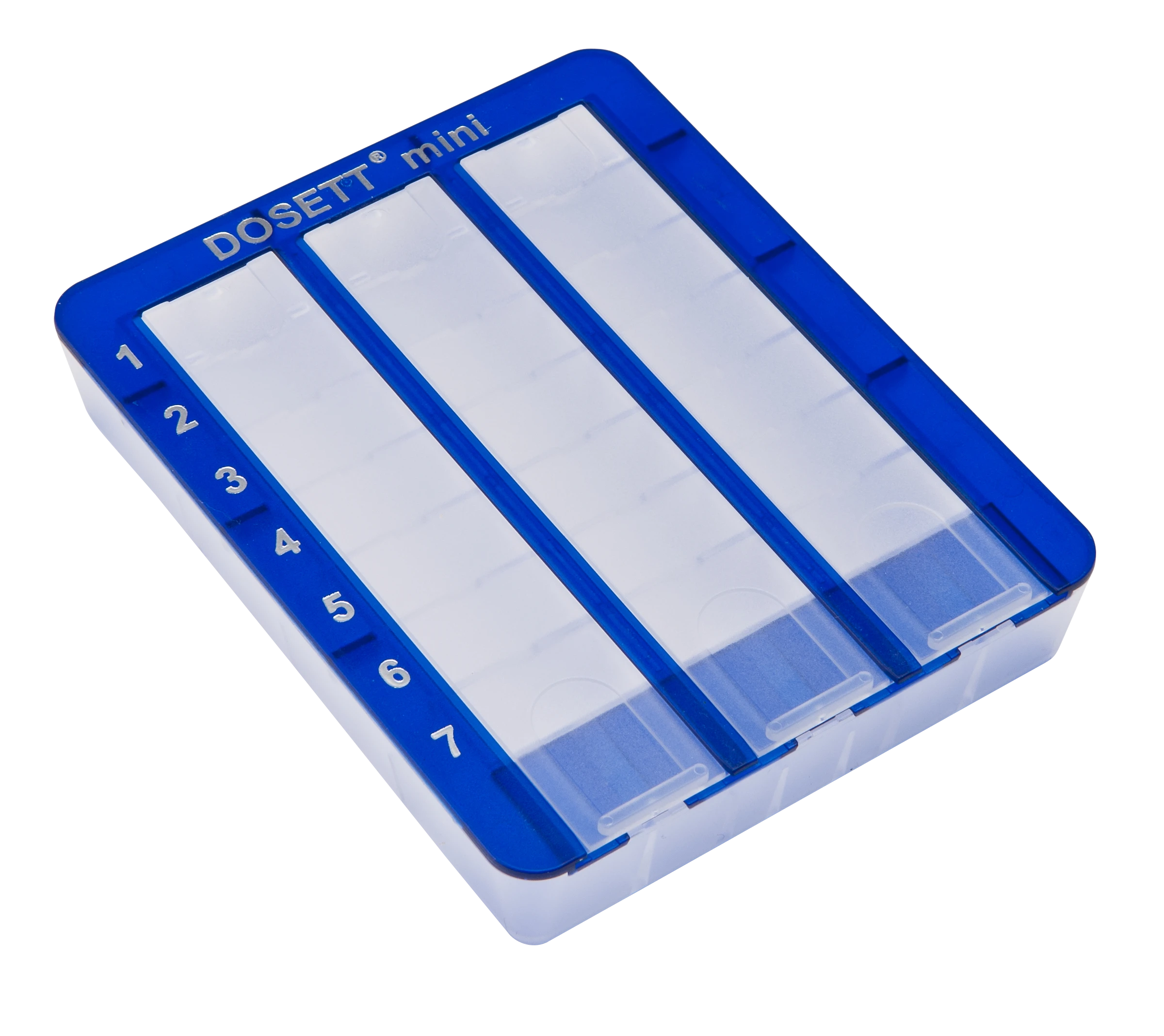 Dosett Mini Blå - Dosett & pillerask