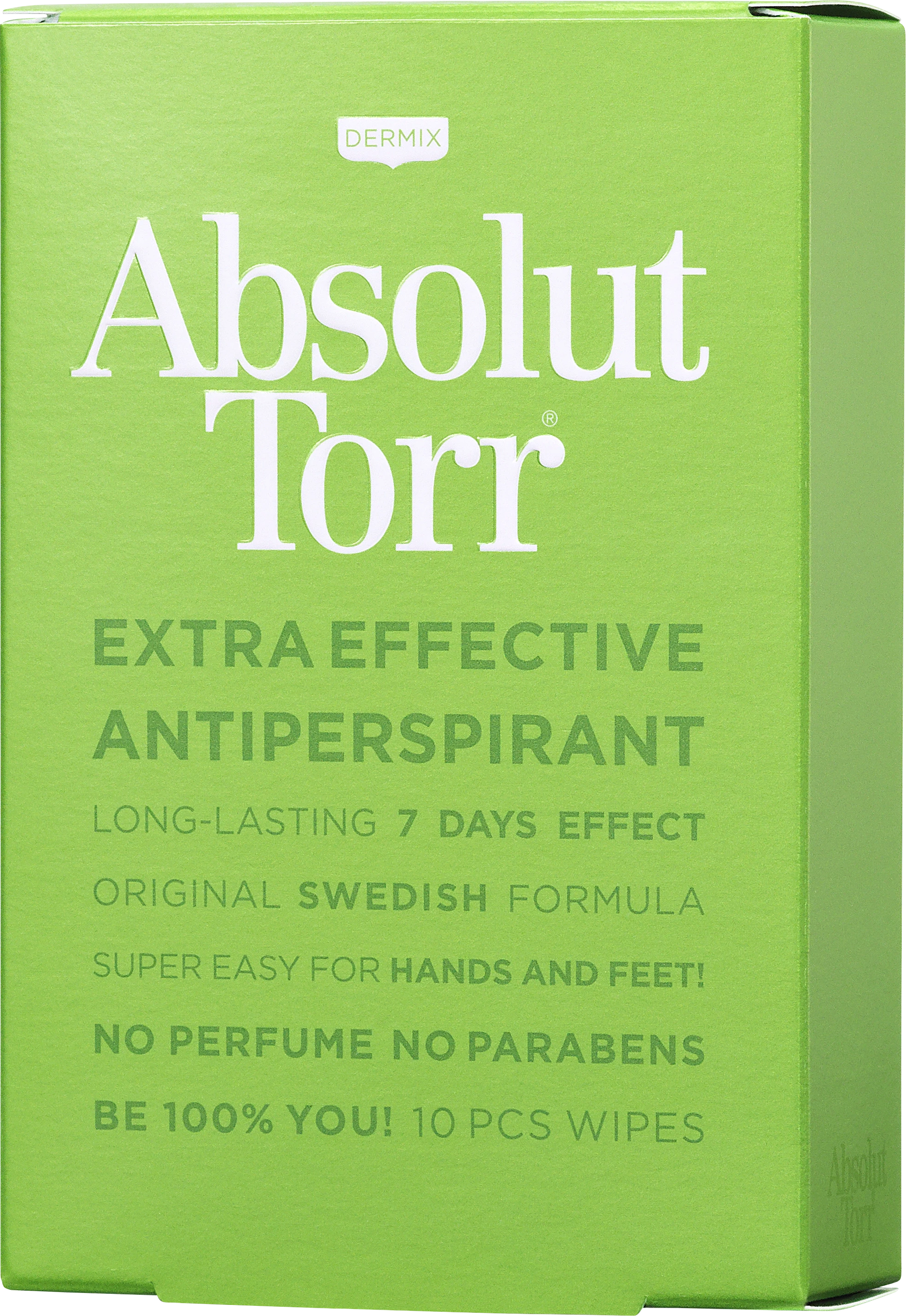 Absolut Torr Wipes 10 st - Deodorant & antiperspirant