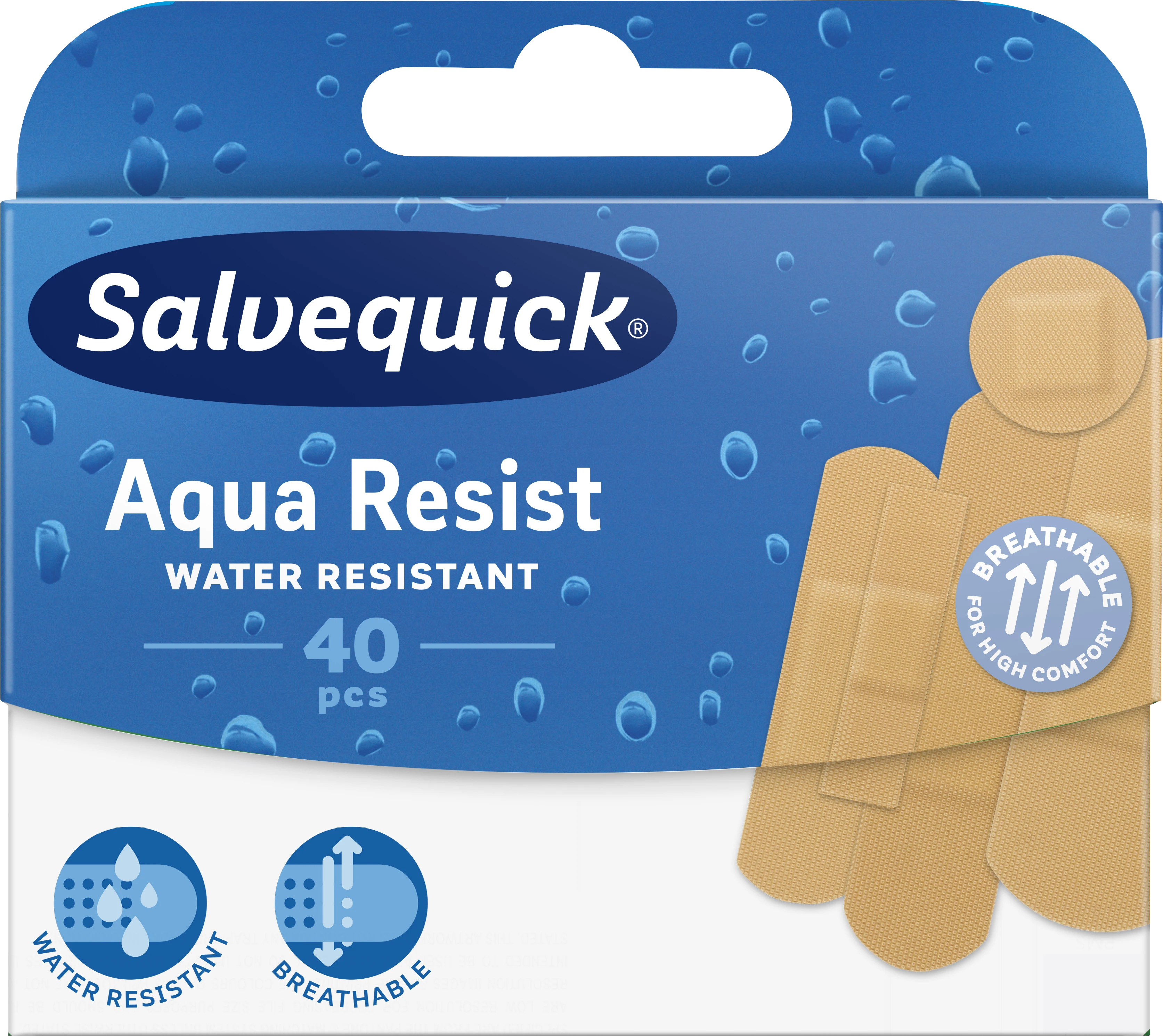 Salvequick Aqua Resist 40 st - Vattentäta plåster