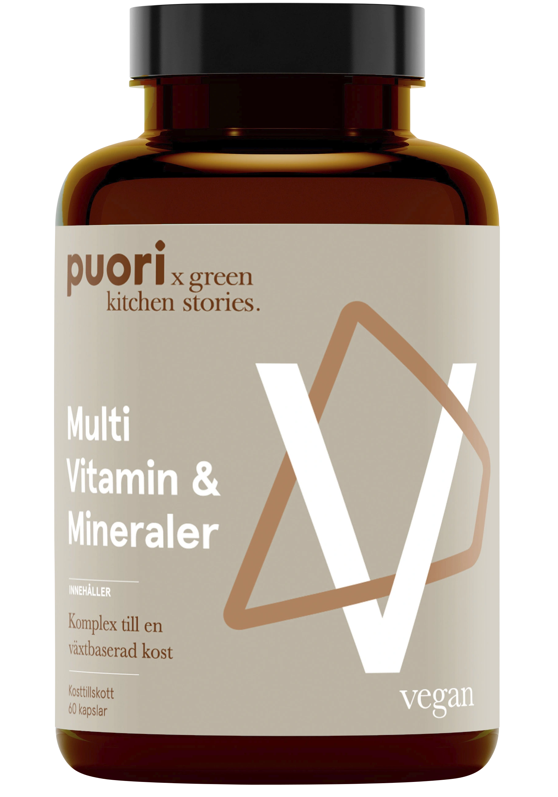 Puori VM Multi Vitamin & Mineraler 60 kapslar - Multivitamin