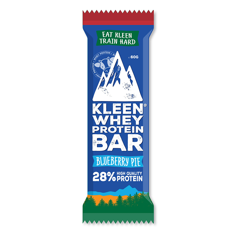 Kleen Sports Nutrition Whey Protein Bar Blueberry Pie 60 g - Proteinbars