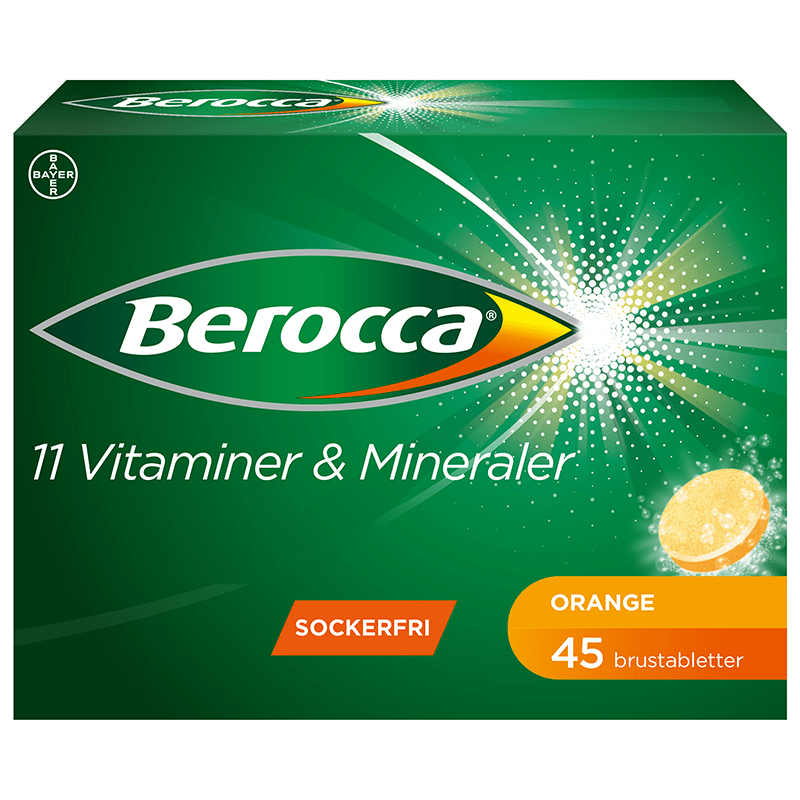 Berocca Energy Orange 45 st - Kosttillskott för energi