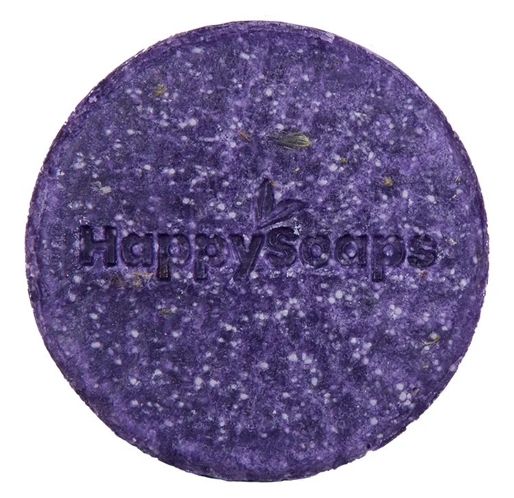 HappySoaps Shampoo Bar Purple Rain 70 g - Återfuktande schampo