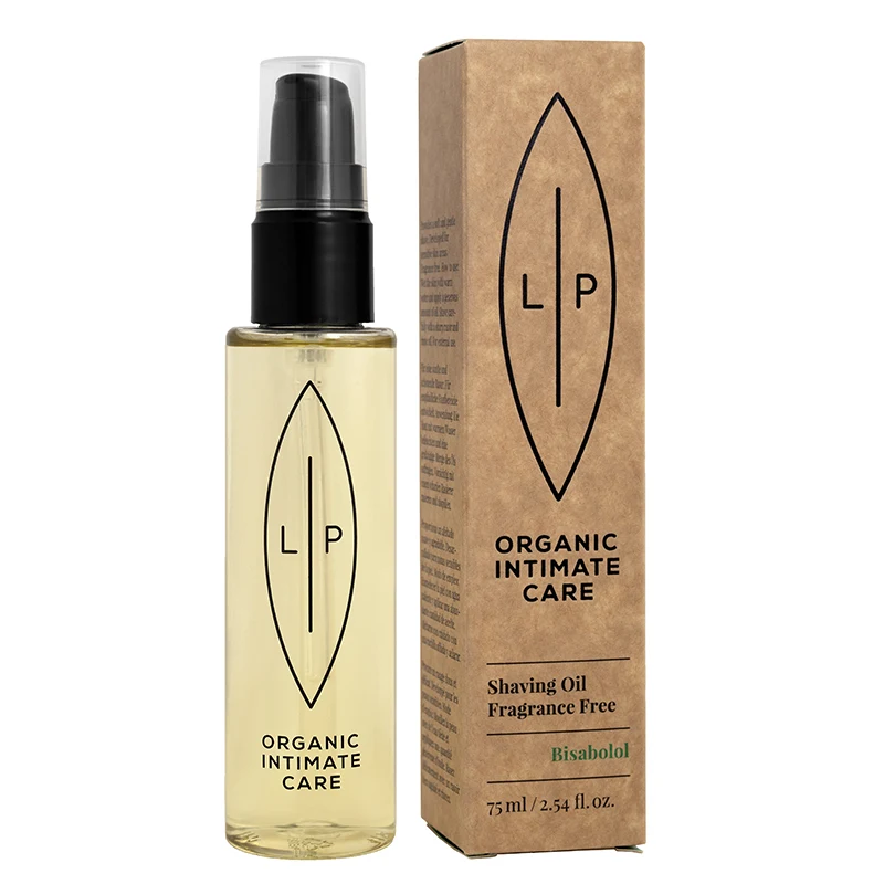 Lip Intimate Care Shaving + Moisturising Oil 75 ml - Rakgel & aftershave för intimrakning