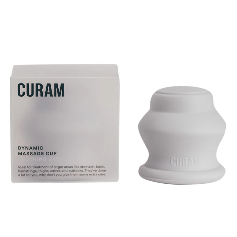 Curam Dynamic Massage Cup Soothing grey - Ansiktsroller & massage