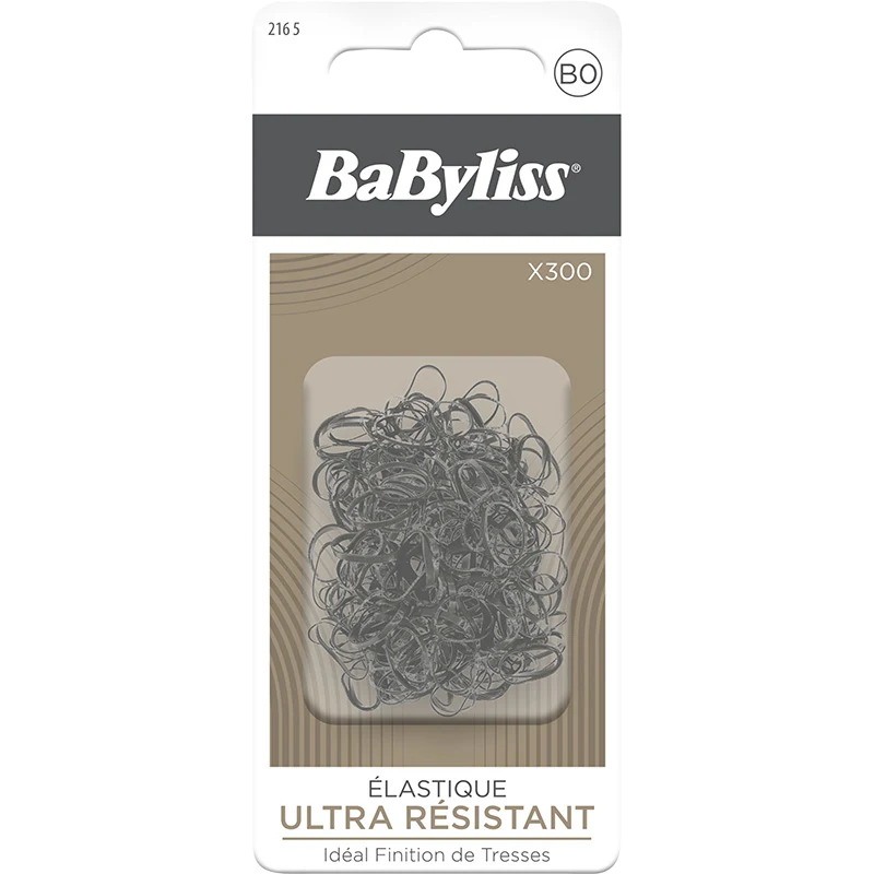 BaByliss Mikrosnodd svart 300 st - Hårsnoddar & tofsar